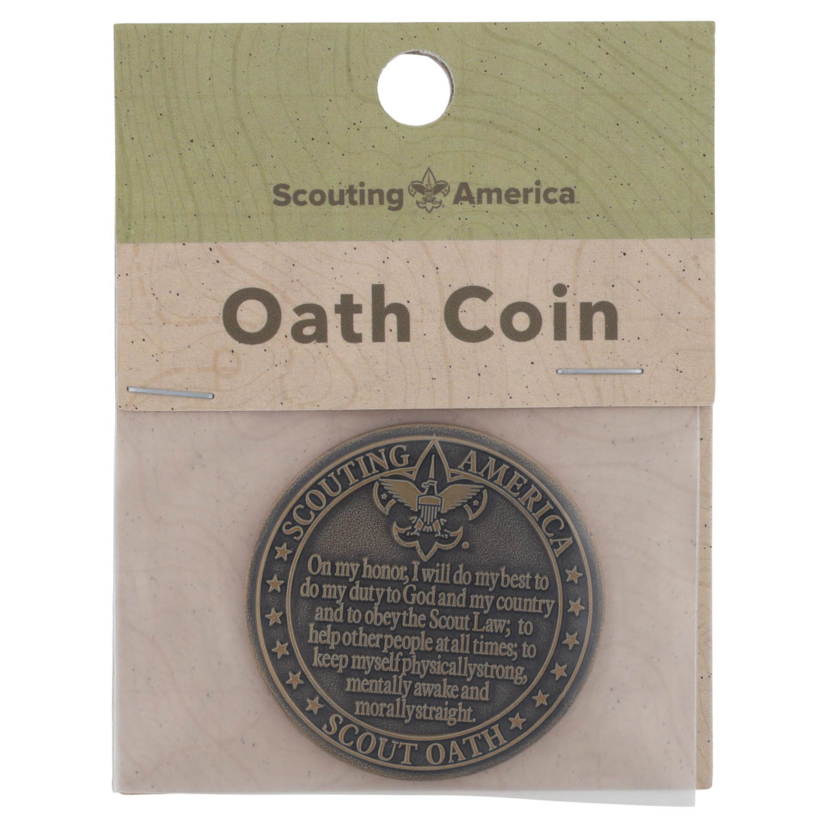 Scout Oath and Scout Law Coin