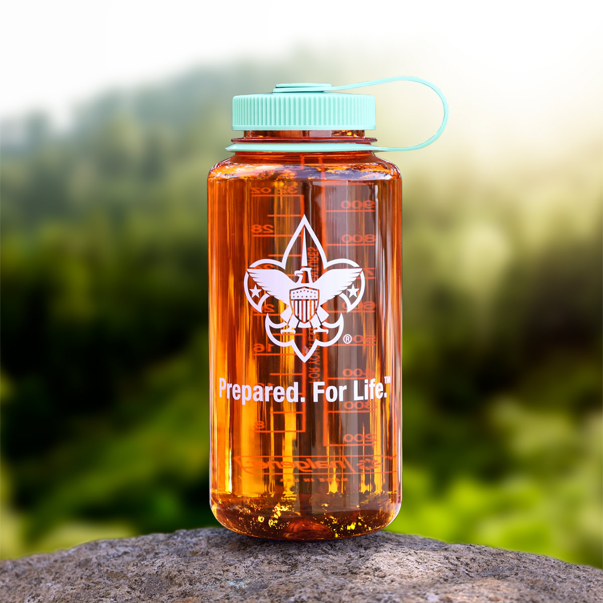 Nalgene Scouts BSA Wide Mouth Sustain Water Bottle, 32 oz