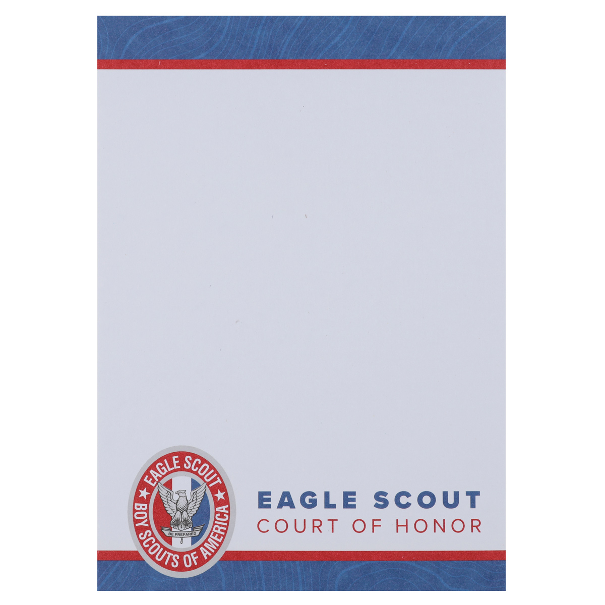 Eagle Scout Court of Honor Invitation Cards - 50pk