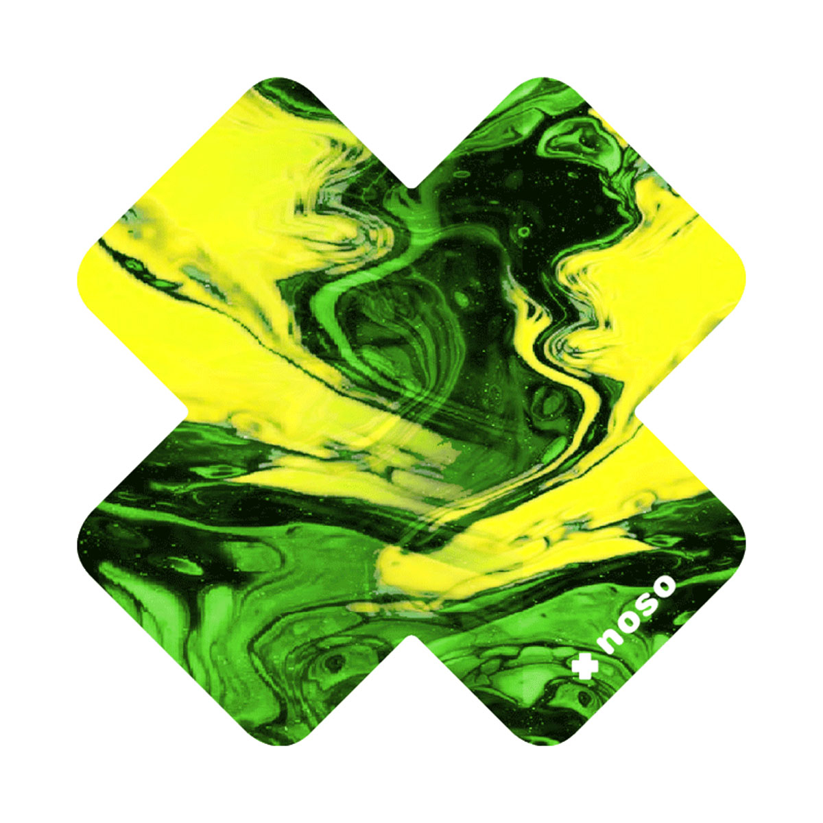 NoSo Meadown Mountain Green Tie Dye