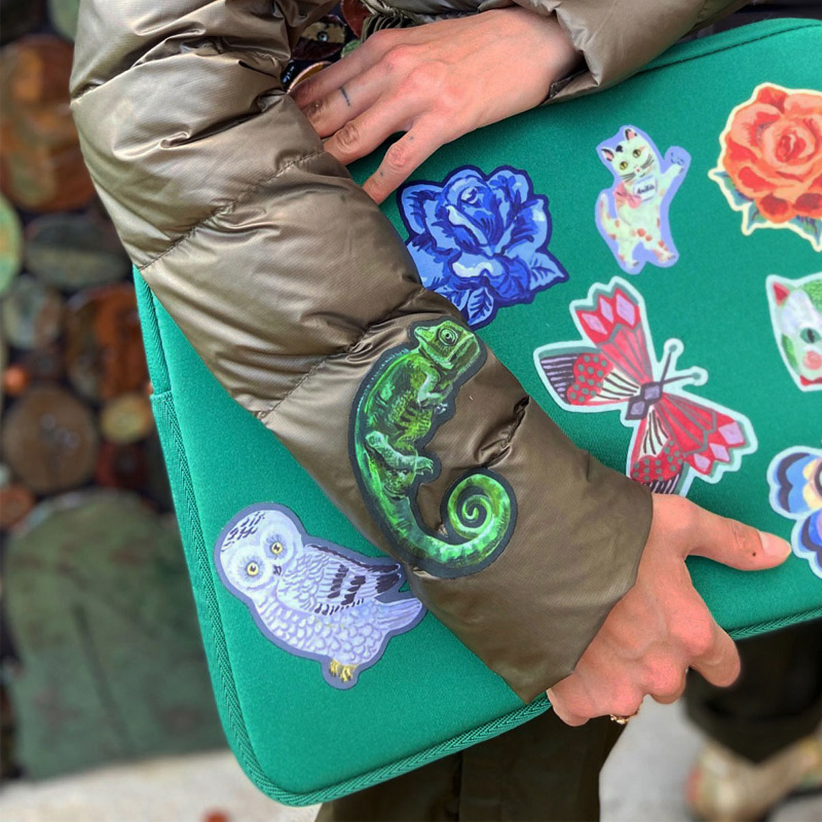NoSo Chameleon Patch by Nathalie Let