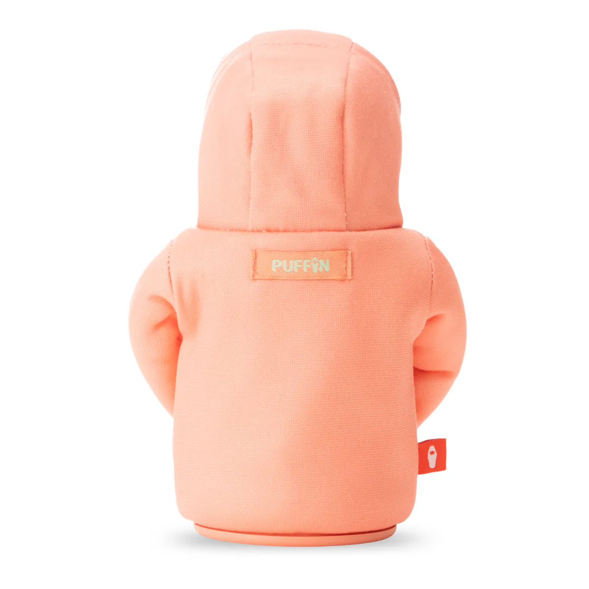 Puffin Drinkware Can Insulator-The Hoodie, Apricot/Beige 3 Puffin Drinkware Can Insulator-The Hoodie, Apricot/Beige