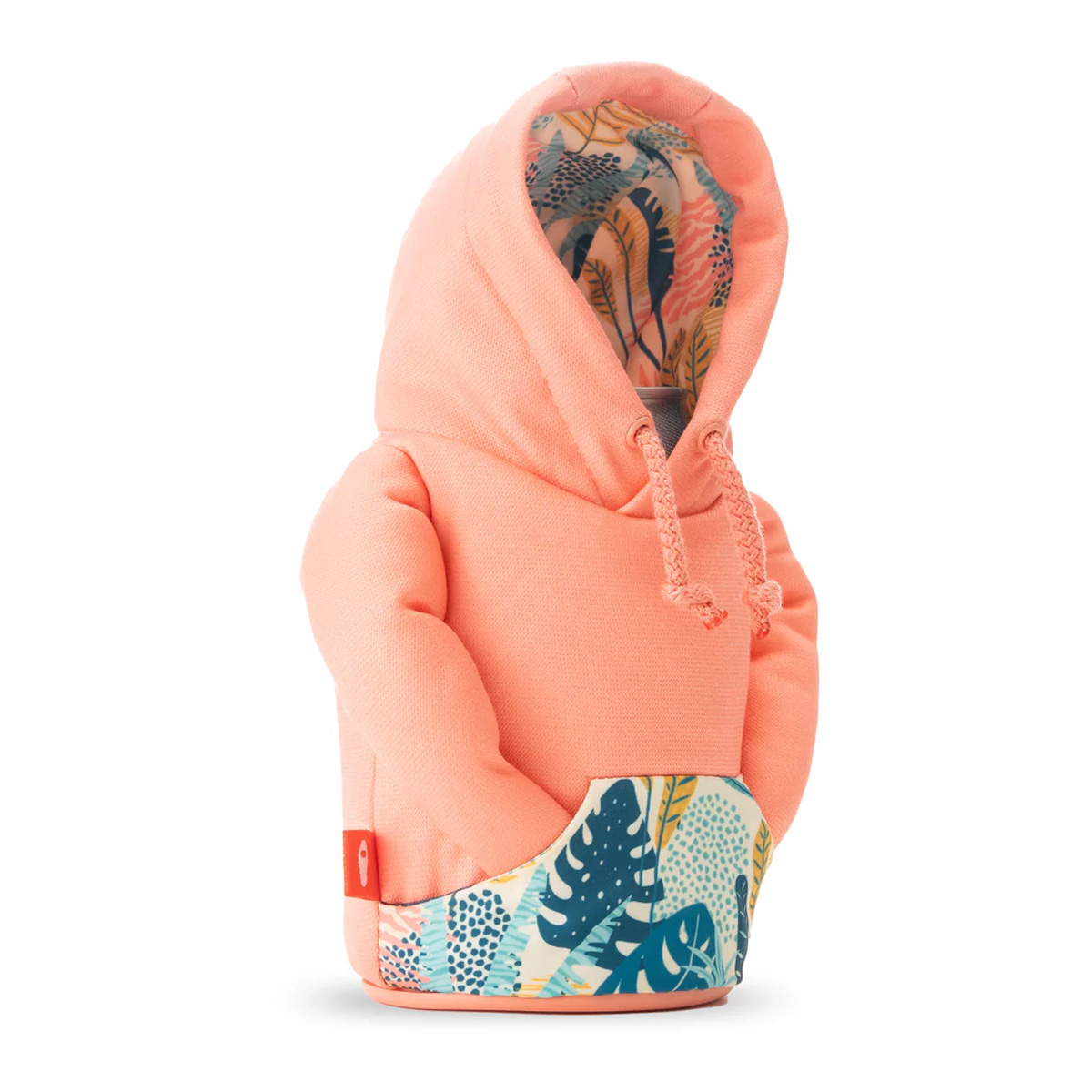 Puffin Drinkware Can Insulator-The Hoodie, Apricot/Beige 4 Puffin Drinkware Can Insulator-The Hoodie, Apricot/Beige