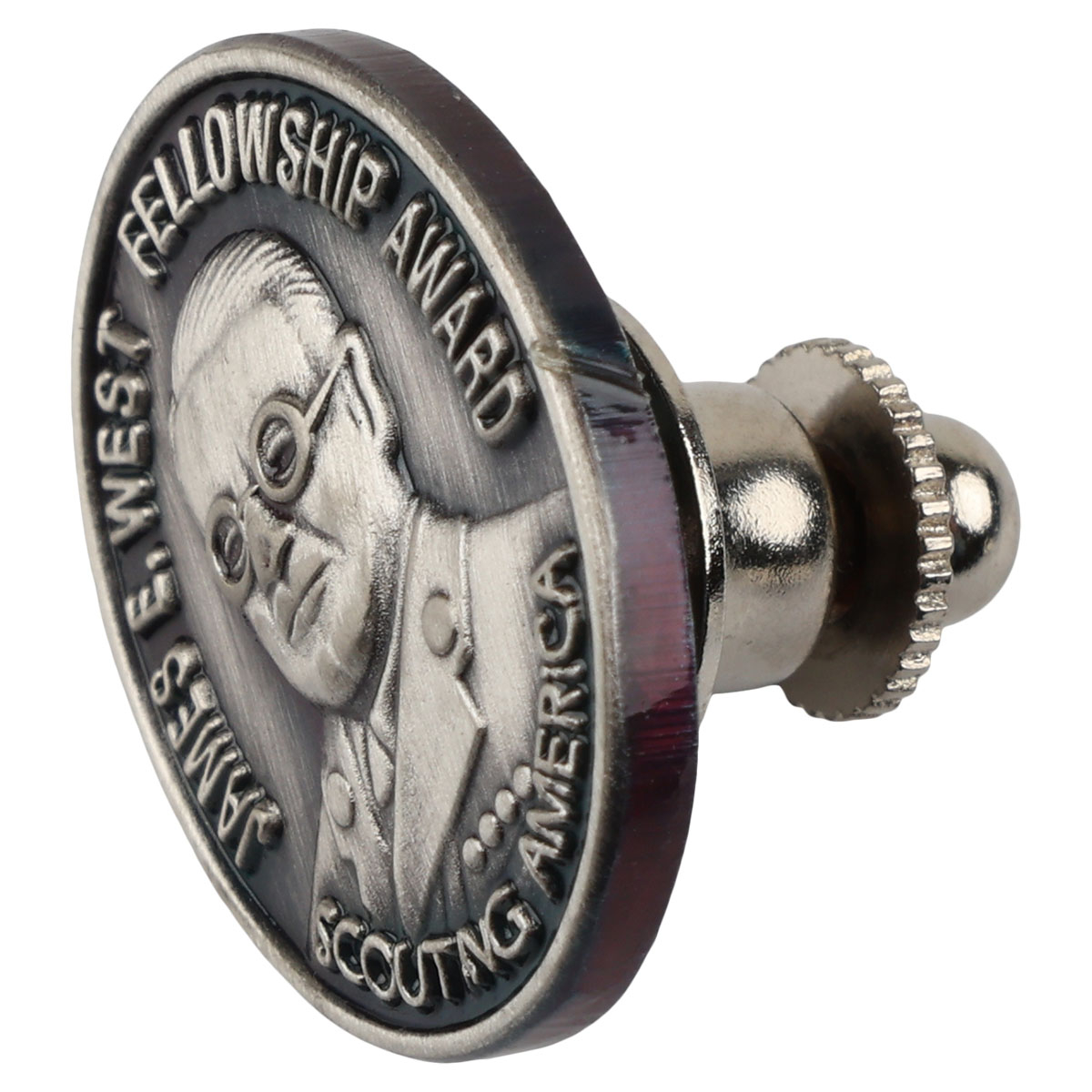 James E. West Fellowship Award Silver Level Pin
