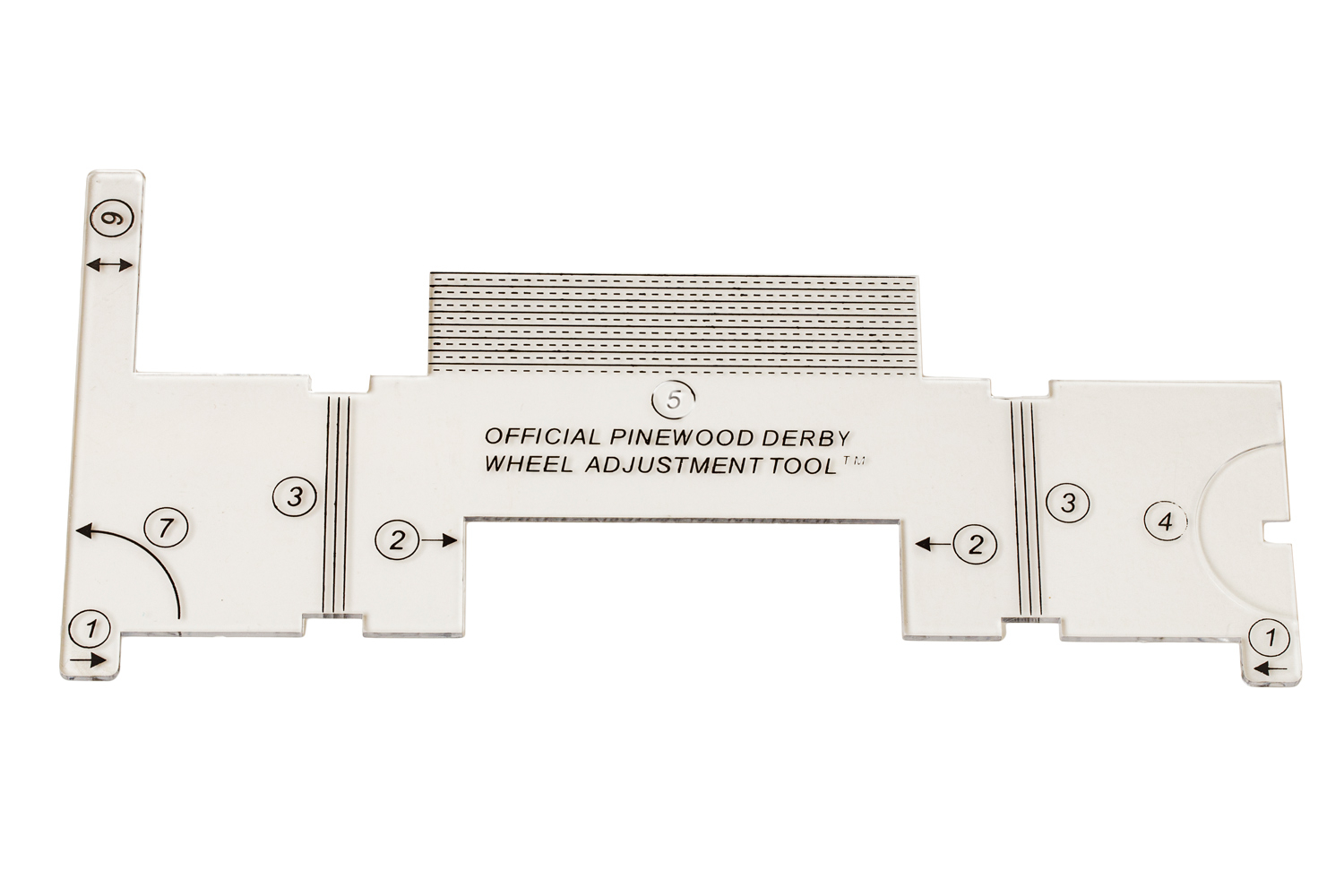 Pinewood Derby Car Adjustment Tool