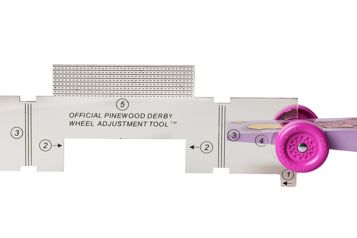 Pinewood Derby Car Adjustment Tool