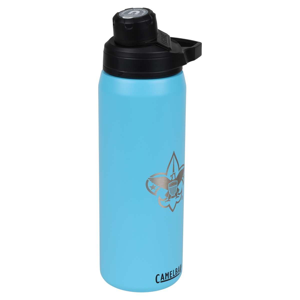 Scouting America ChuteMag 20oz Water Stainless Steel Bottle, Insulated, Blue 3 Scouting America ChuteMag 20oz Water Stainless Steel Bottle, Insulated, Blue