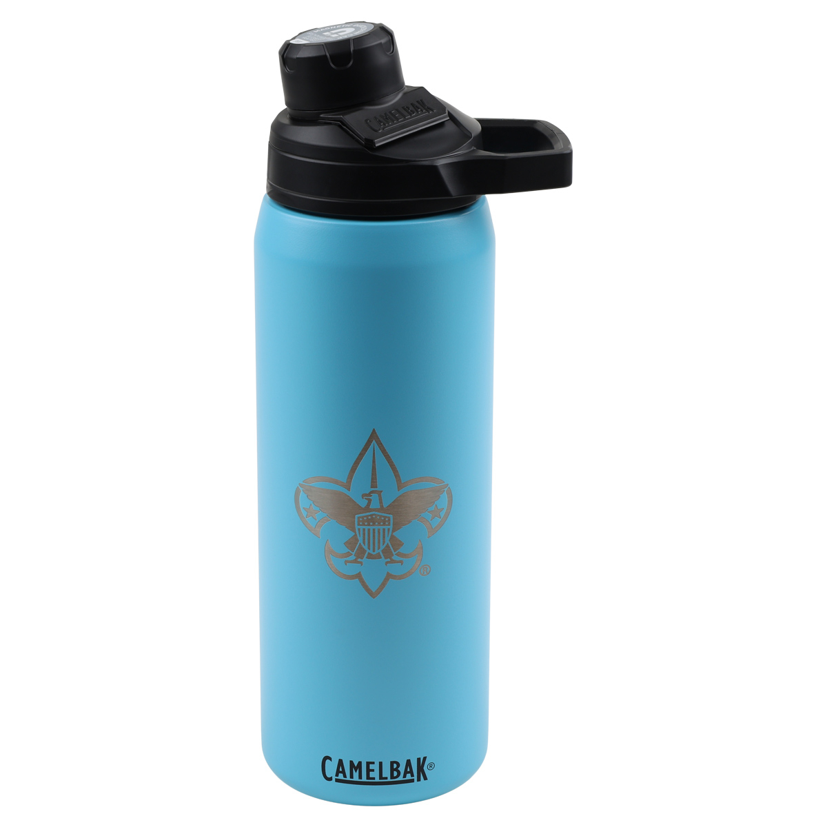 Scouting America ChuteMag 20oz Water Stainless Steel Bottle, Insulated, Blue 7 Scouting America ChuteMag 20oz Water Stainless Steel Bottle, Insulated, Blue