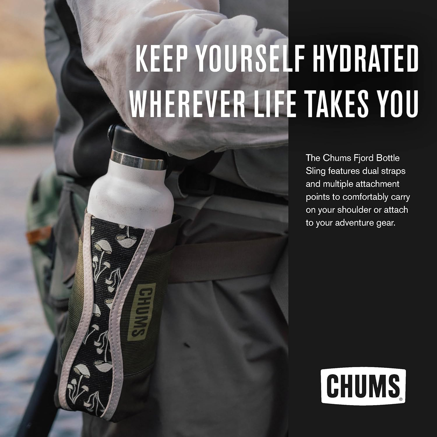 Chums Fjord Bottle Sling