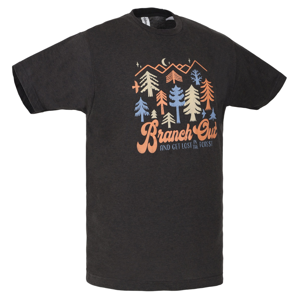 Branch Out Tee, Heather Graphite - Adult S-2XL 4 Branch Out Tee, Heather Graphite - Adult S-2XL