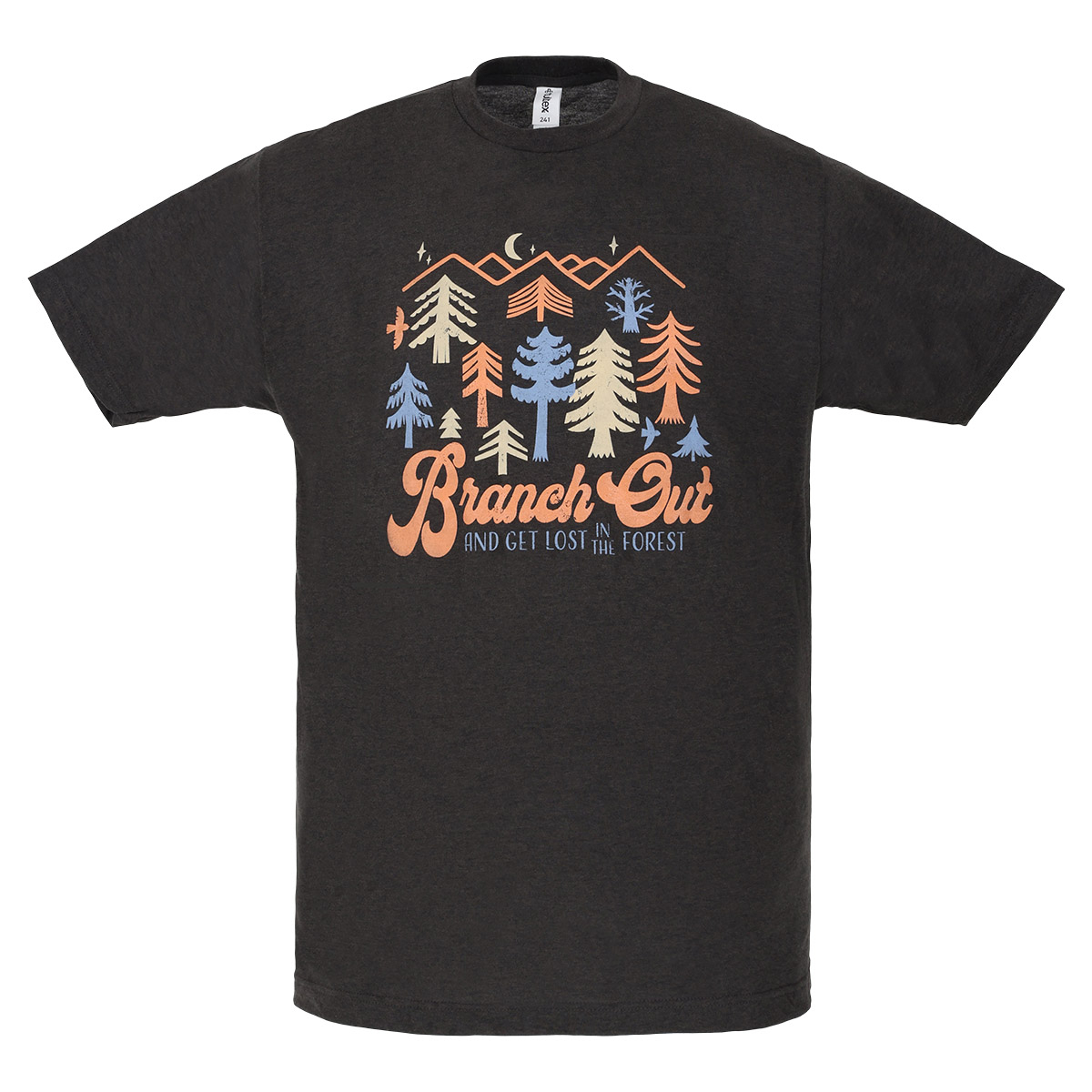 Branch Out Tee, Heather Graphite - Adult S-2XL 6 Branch Out Tee, Heather Graphite - Adult S-2XL