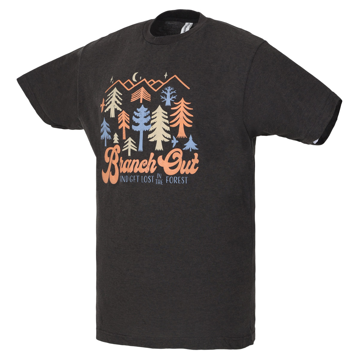 Branch Out Tee, Heather Graphite - Adult S-2XL 7 Branch Out Tee, Heather Graphite - Adult S-2XL