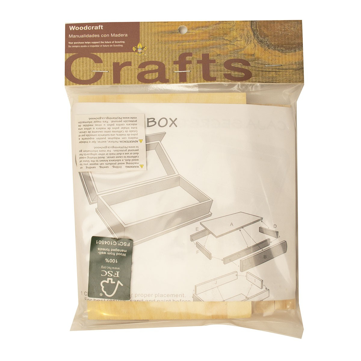 Secret Box Woodworking Craft Kit
