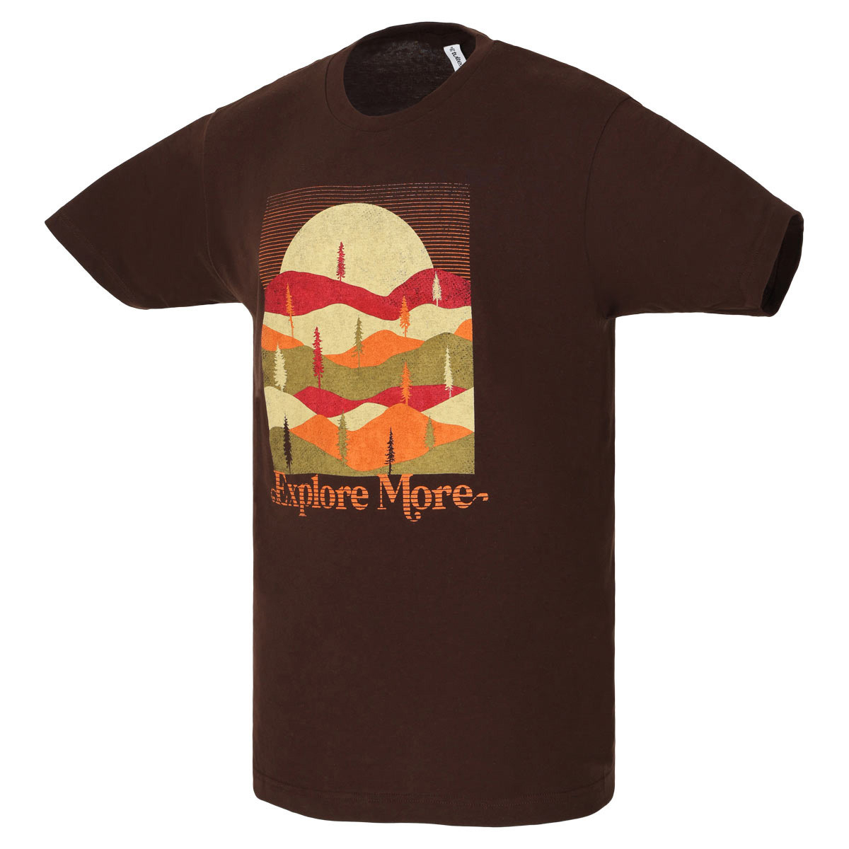 Rodrick Tee, Brown-Adult S-2XL