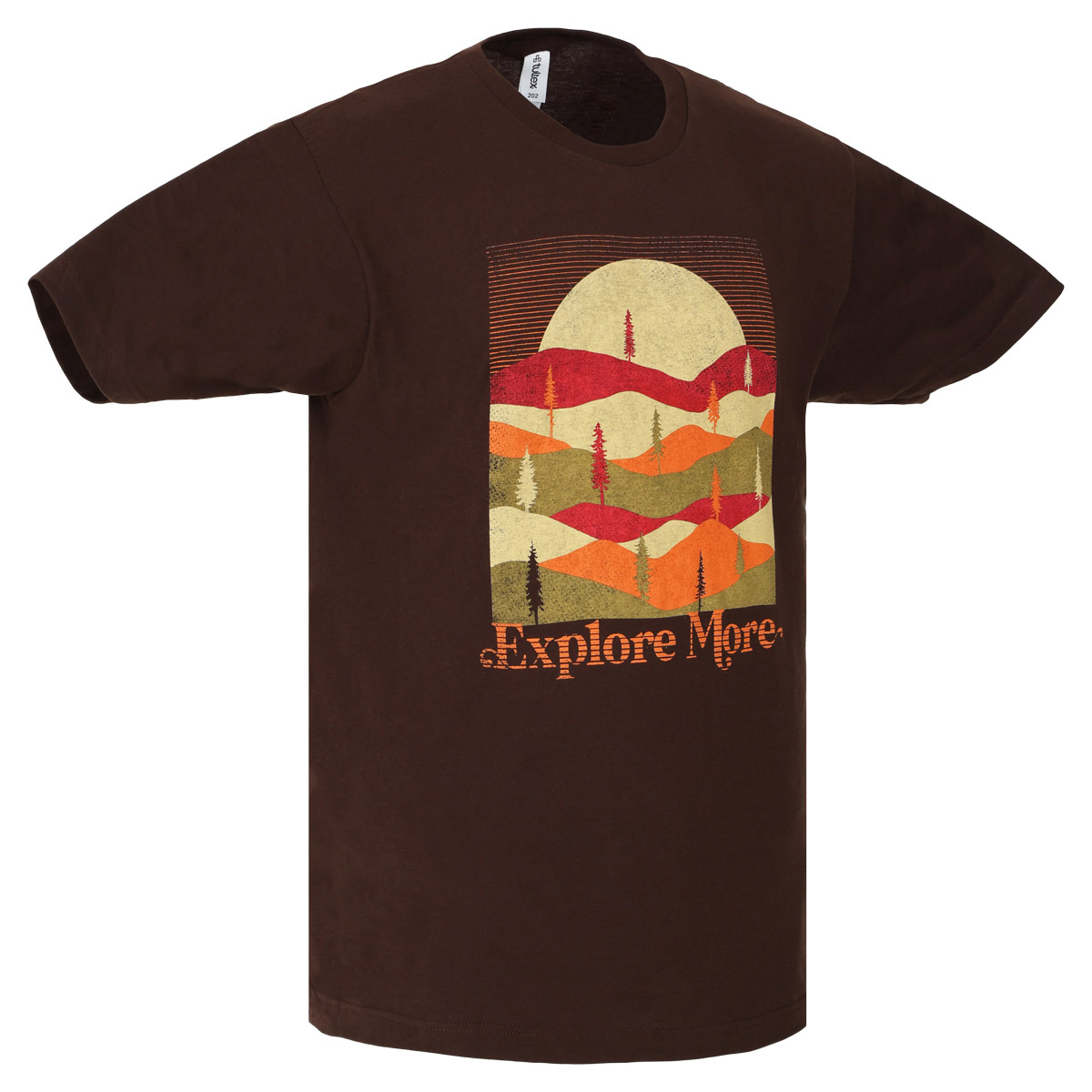 Rodrick Tee, Brown-Adult S-2XL