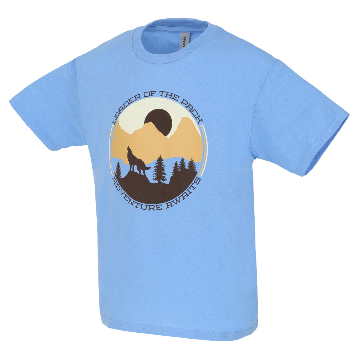 Leader of the Pack Tee, Carolina Blue - Youth S-2XL