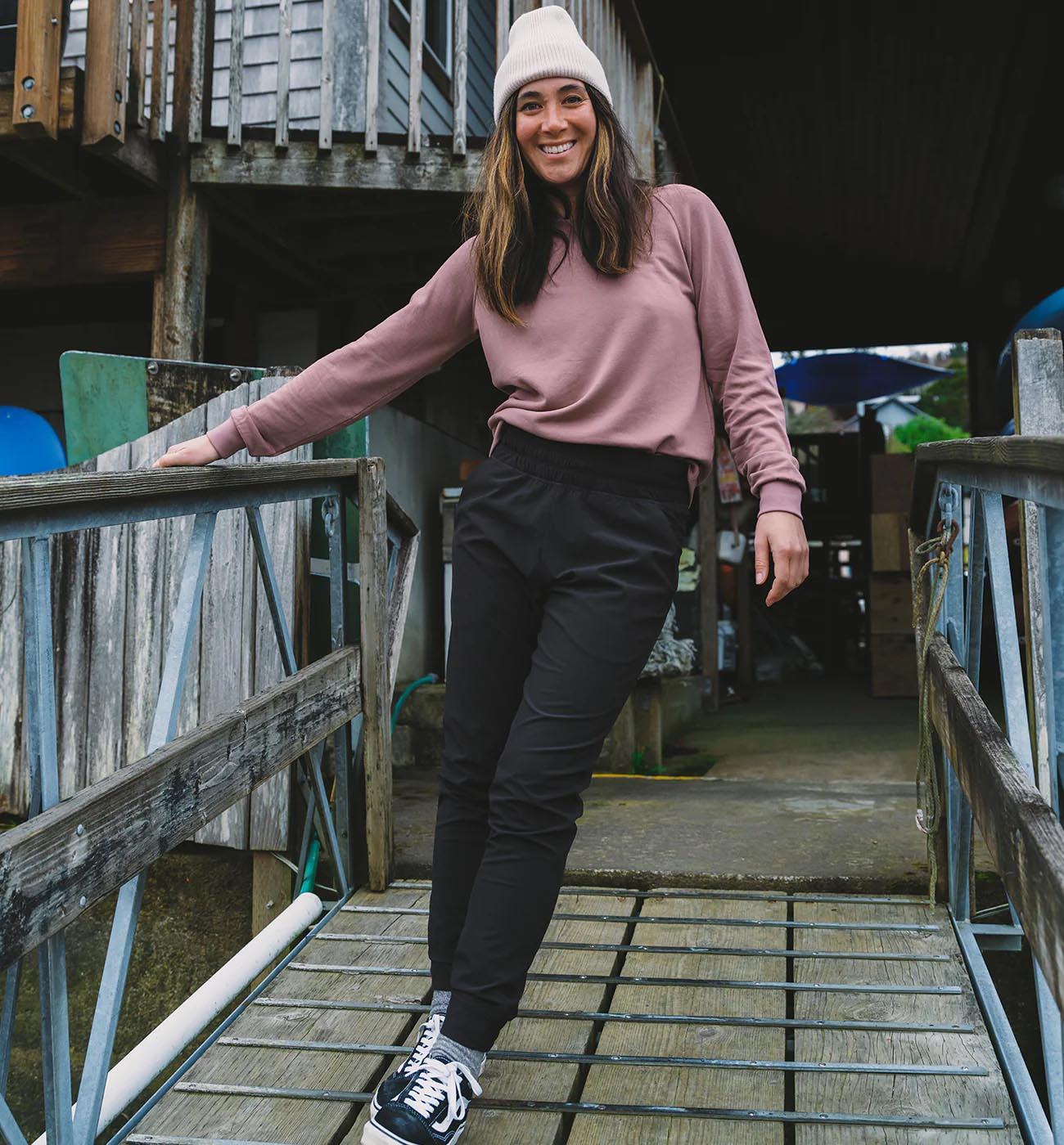 Free Fly Bamboo Lightweight Fleece Crew, Heather Gray - Women's XS-2XL