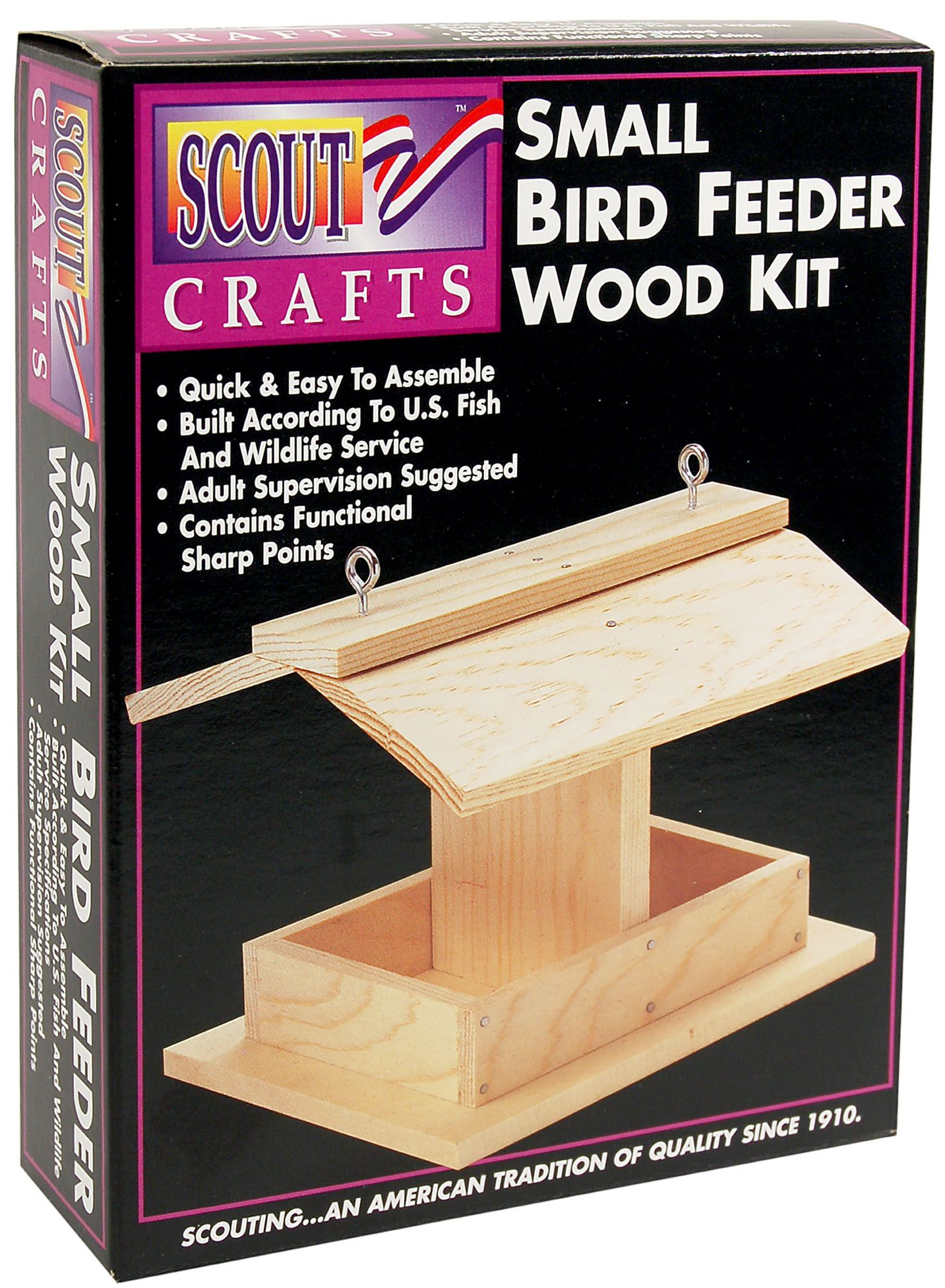 Birdfeeder Woodworking Craft Kit, Small