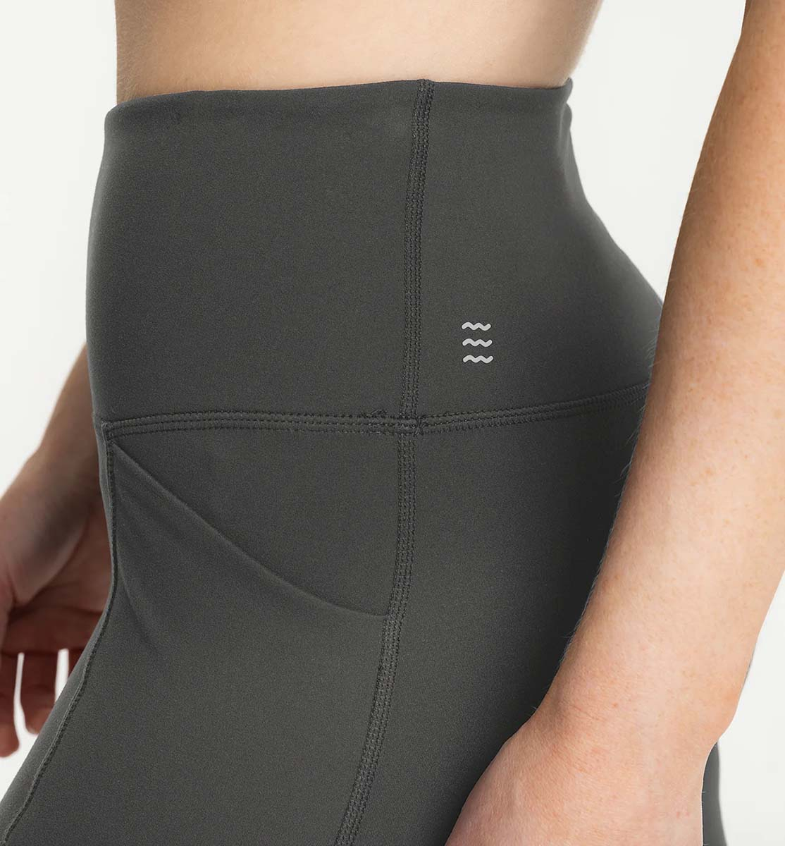 Free Fly All Day Pocket Legging, Black Sand - Women's XS-2XL 4 Free Fly All Day Pocket Legging, Black Sand - Women's XS-2XL