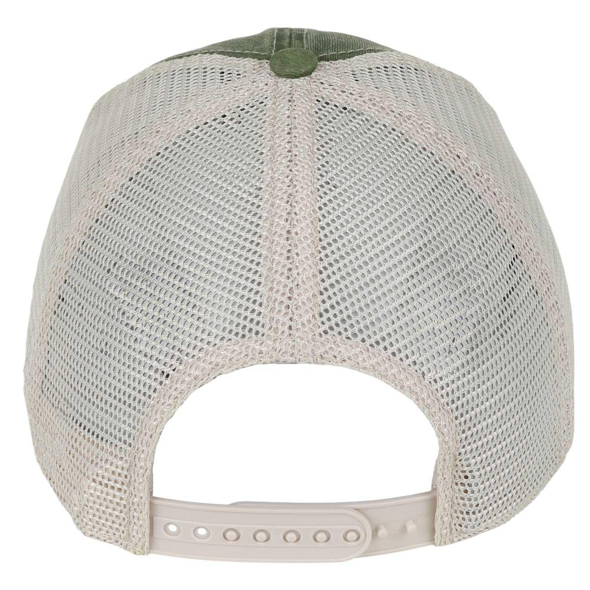 The Heart of Florida Mesh Cap, Olive/Stone