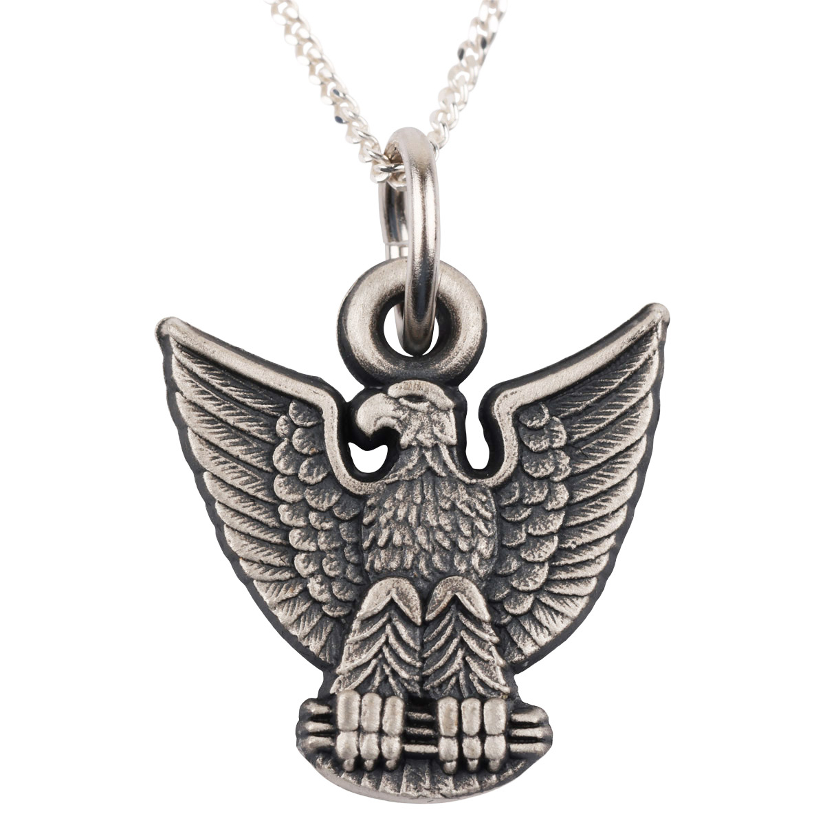 Scouting America Sterling Silver Eagle Necklace