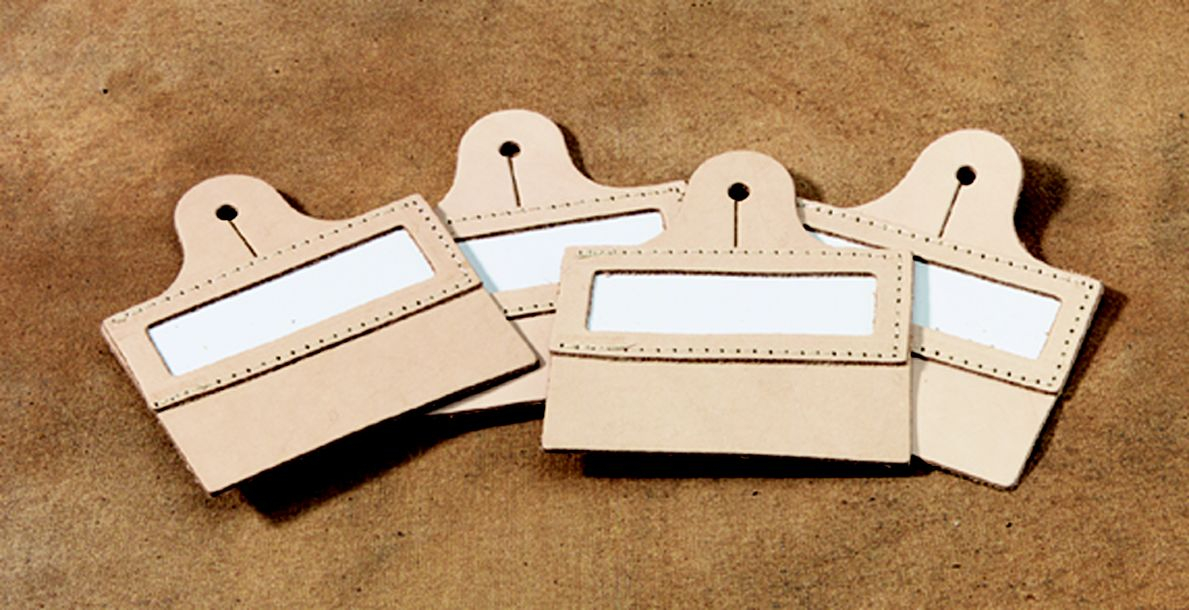 Name Tag Leather Craft Kit