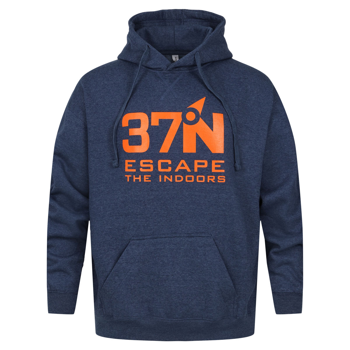 37°N Escape the Indoors Hoodie - Adult S-2XL