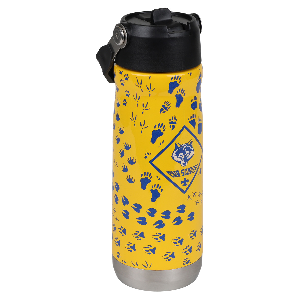 Cub Scouts Paw Tumbler 22 oz, Stainless Steel 3 Cub Scouts Paw Tumbler 22 oz, Stainless Steel