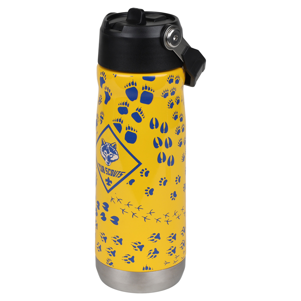Cub Scouts Paw Tumbler 22 oz, Stainless Steel 5 Cub Scouts Paw Tumbler 22 oz, Stainless Steel