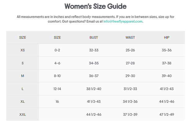 Free Fly Apparel Sol Tee - Ladies S-XL 4 Free Fly Apparel Sol Tee - Ladies S-XL
