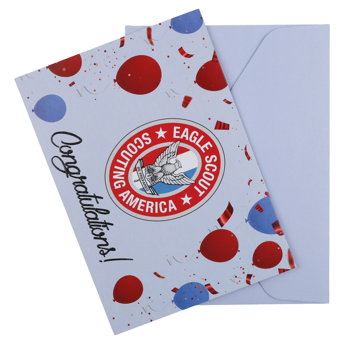 Eagle Scout Balloons Card