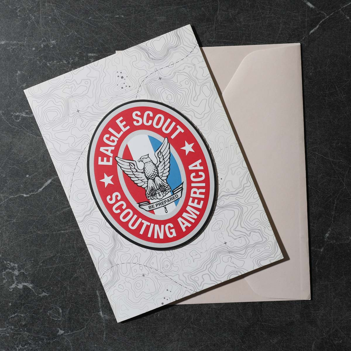 Eagle Scout Topography Card
