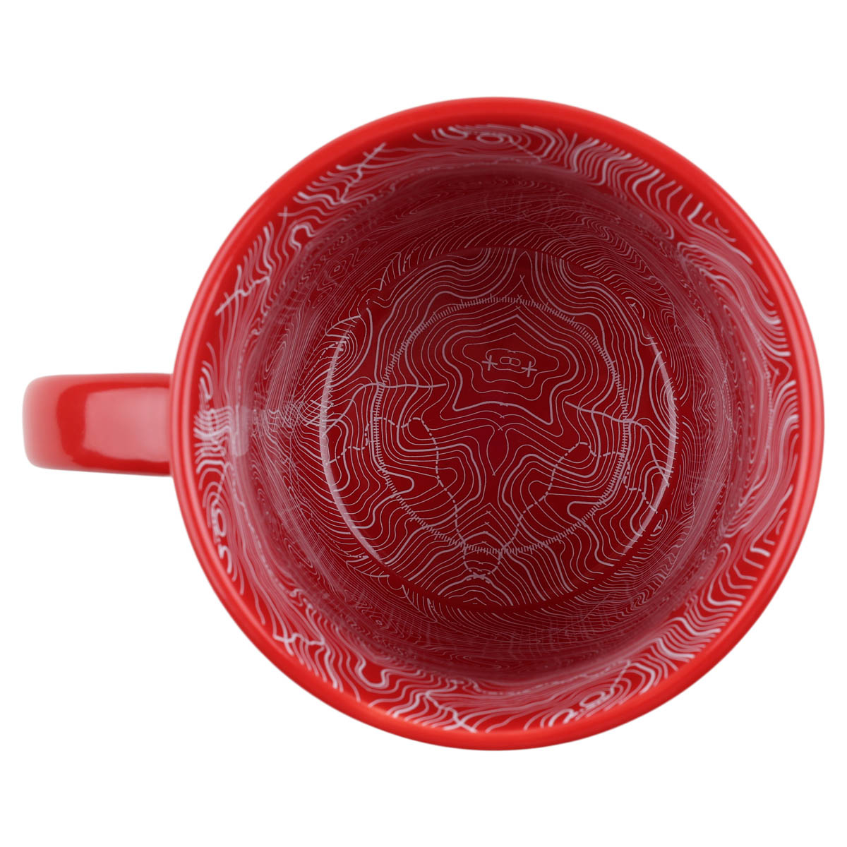 Scouts BSA Campfire Safety Stoneware Mug 18 oz,   Red