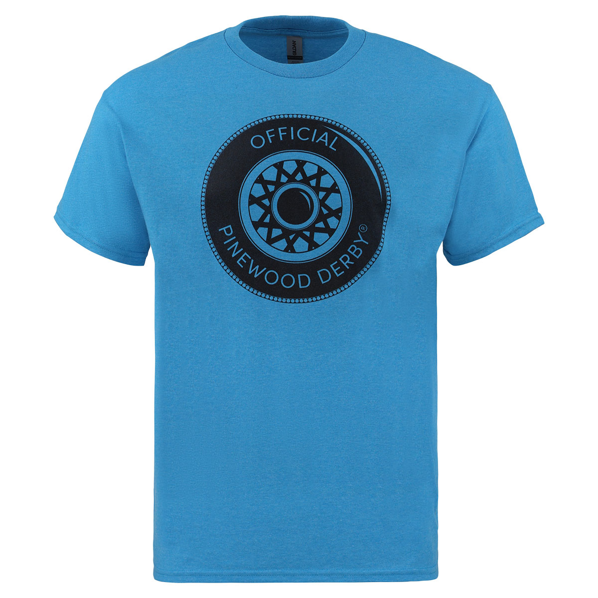 Pinewood Derby Wheel Tee - Adult S-2XL