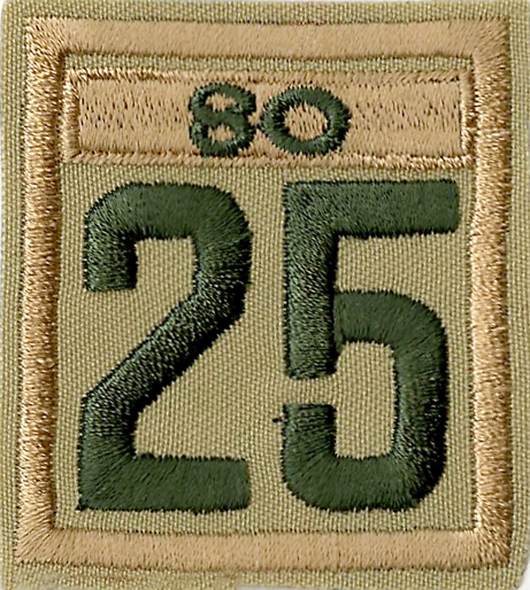 Two-digit Custom Unit Numeral with Veteran Bar