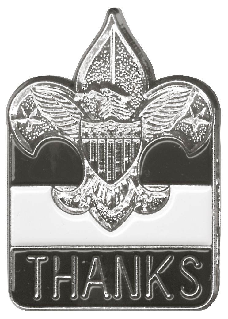 Thanks Lapel Pin