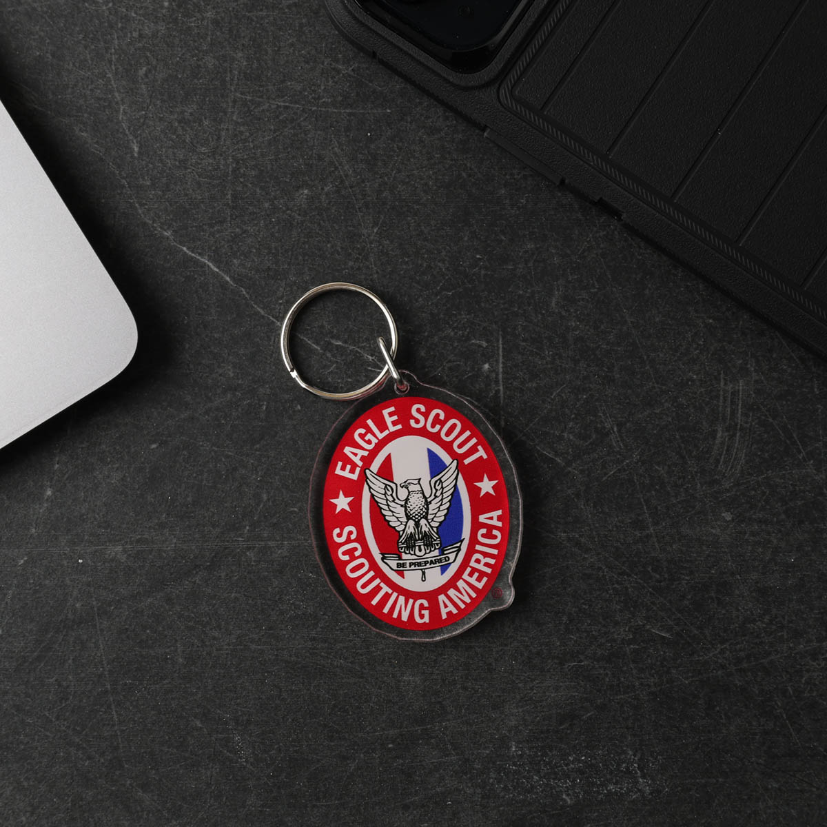 Eagle Scout Acrylic Key Ring