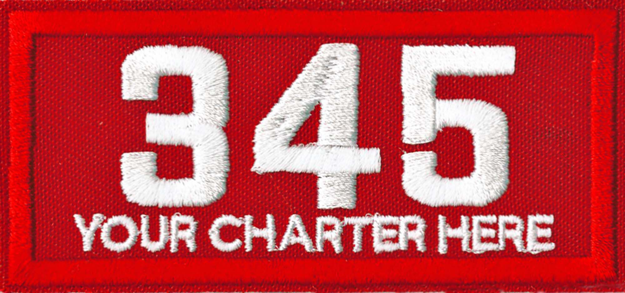 Charter 3-Digit Unit Numeral