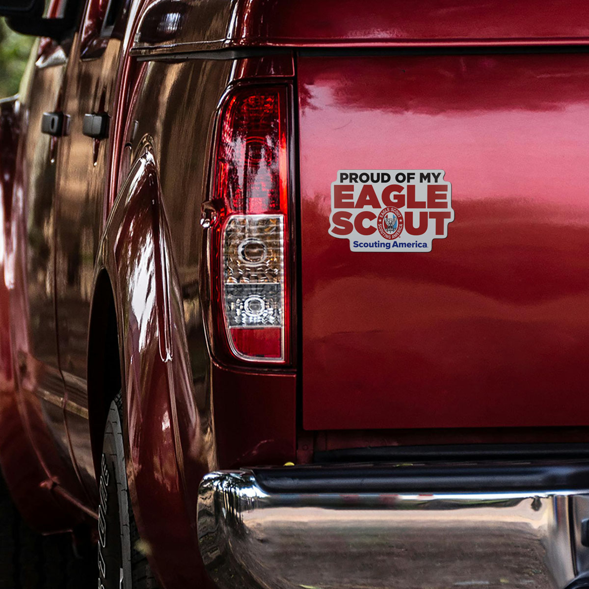 Proud of My Eagle Scout Car Magnet