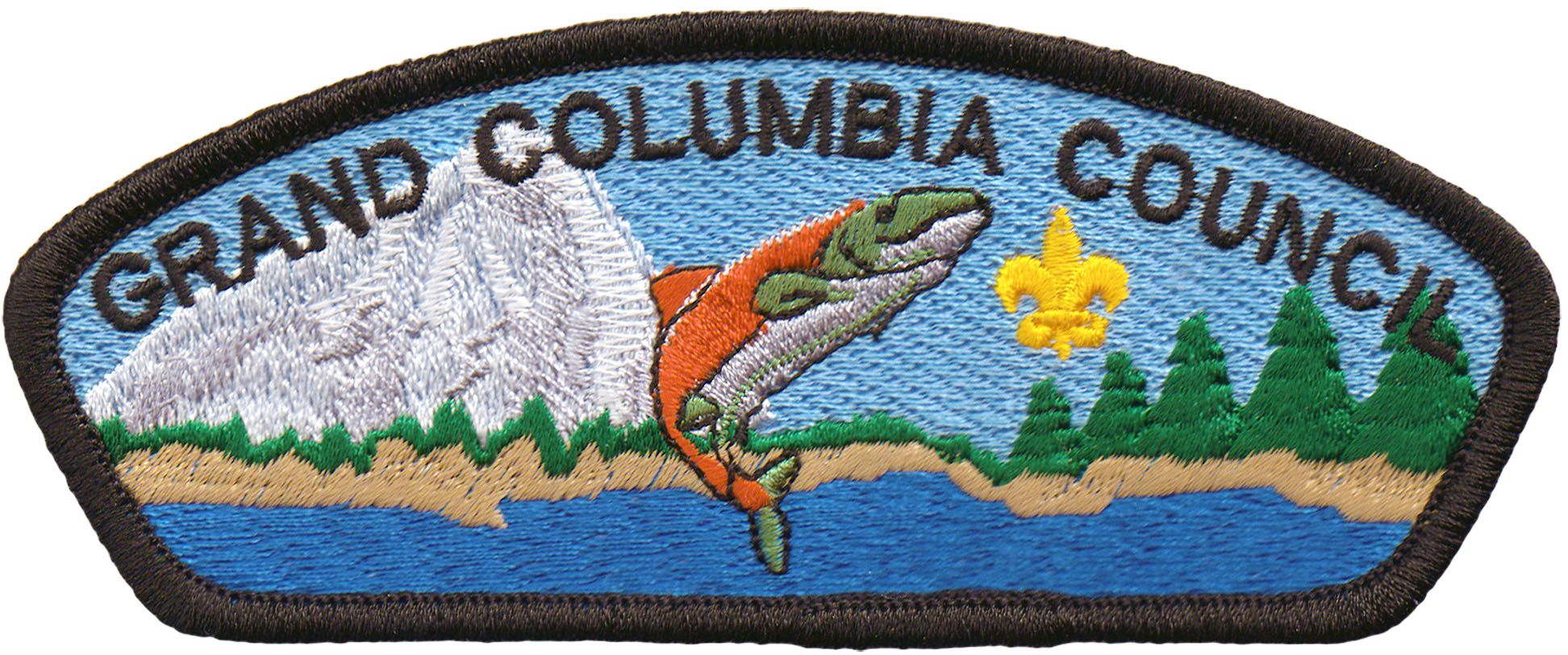 Grand Columbia Council Shoulder Patch 1 Grand Columbia Council Shoulder Patch