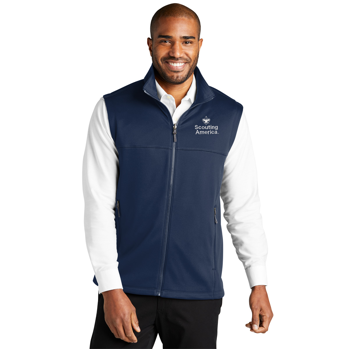Scouting America Smooth Fleece Vest - Men's S-4XL 7 Scouting America Smooth Fleece Vest - Men's S-4XL