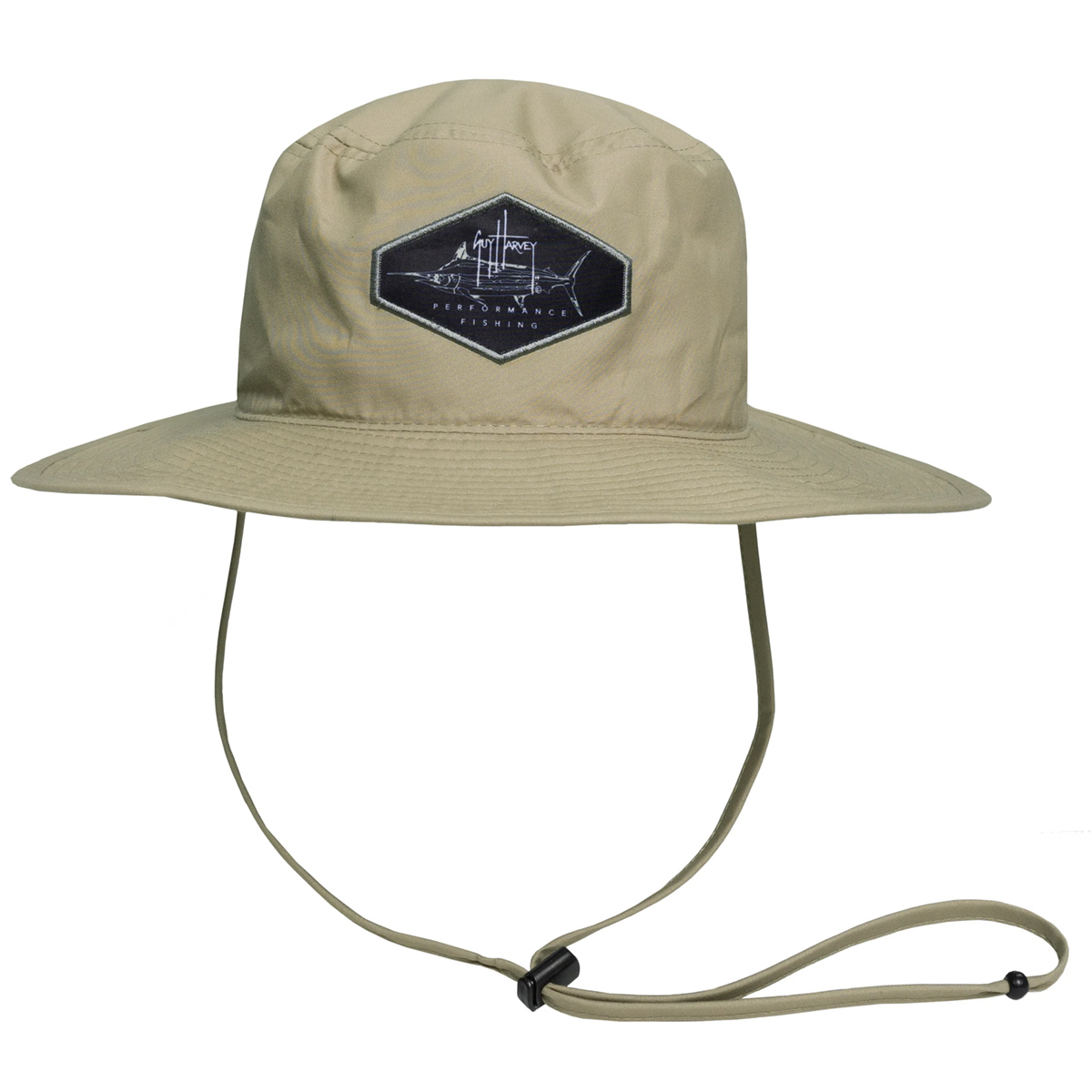 Guy Harvey Billfish Patch Khaki Performance Boonie