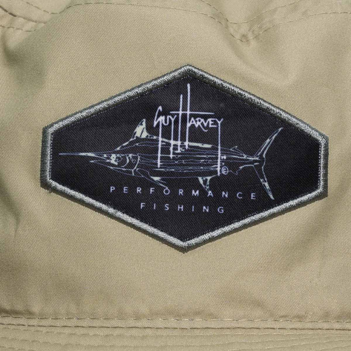 Guy Harvey Billfish Patch Khaki Performance Boonie 3 Guy Harvey Billfish Patch Khaki Performance Boonie