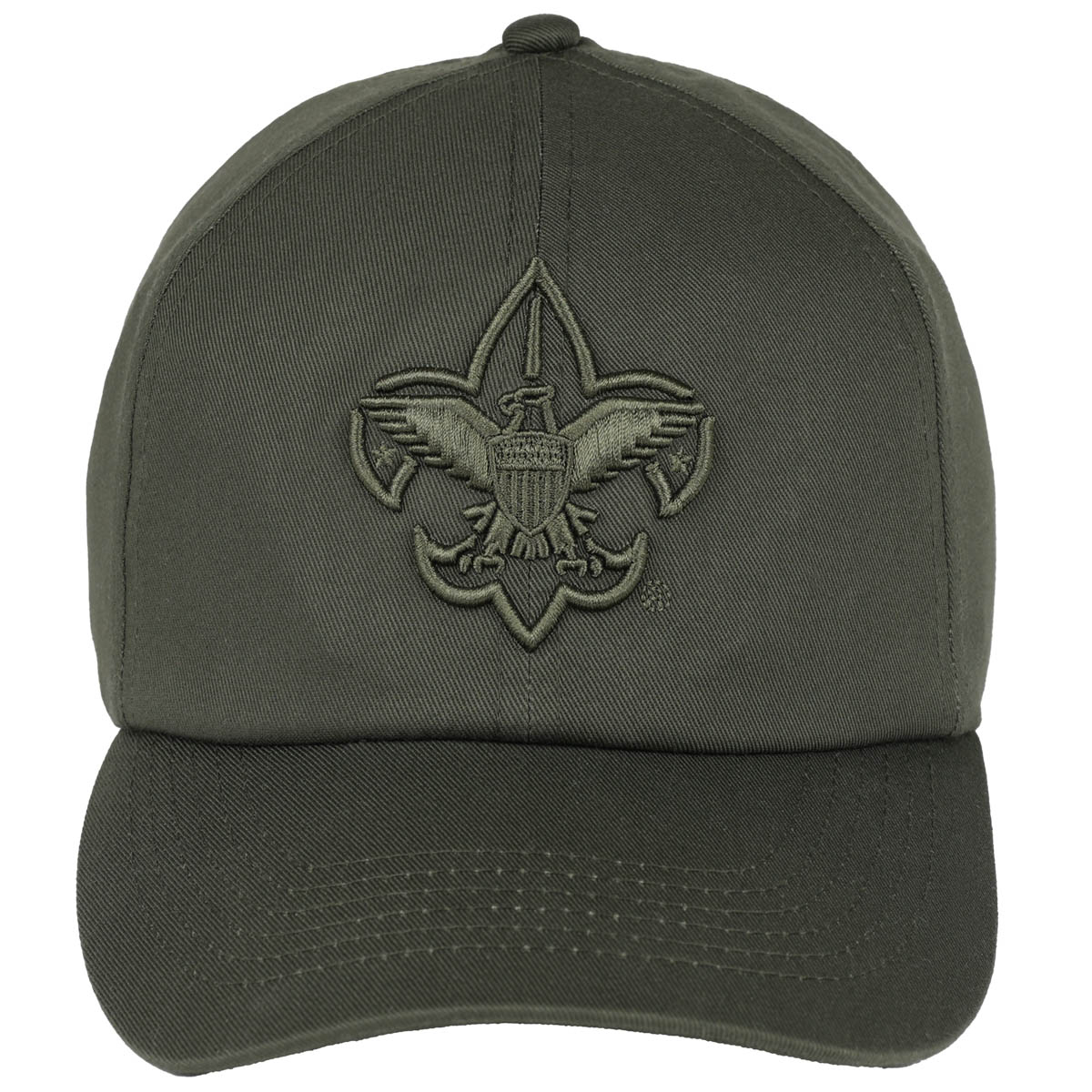 Scouting America Adjustable Uniform Cap, Olive    Green