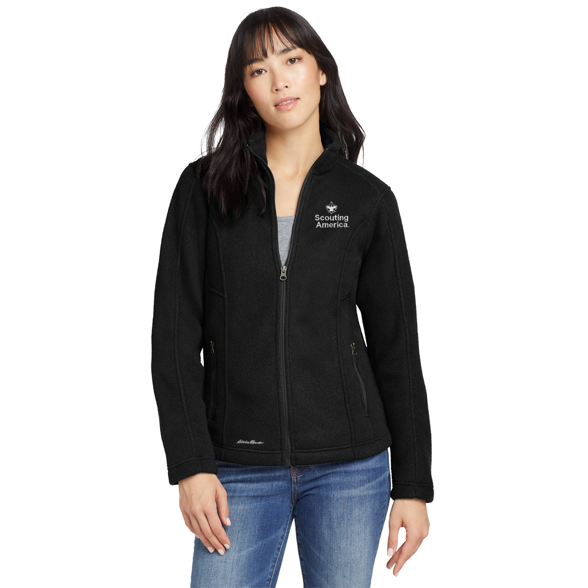 Scouting America Eddie Bauer Full Zip Fleece Jacket - Women's S-4XL