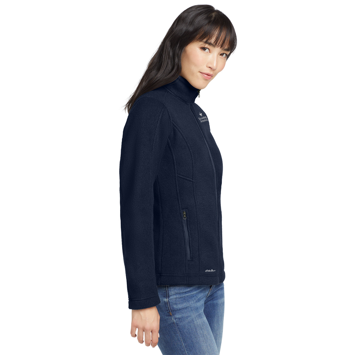 Scouting America Eddie Bauer Full Zip Fleece Jacket - Women's S-4XL