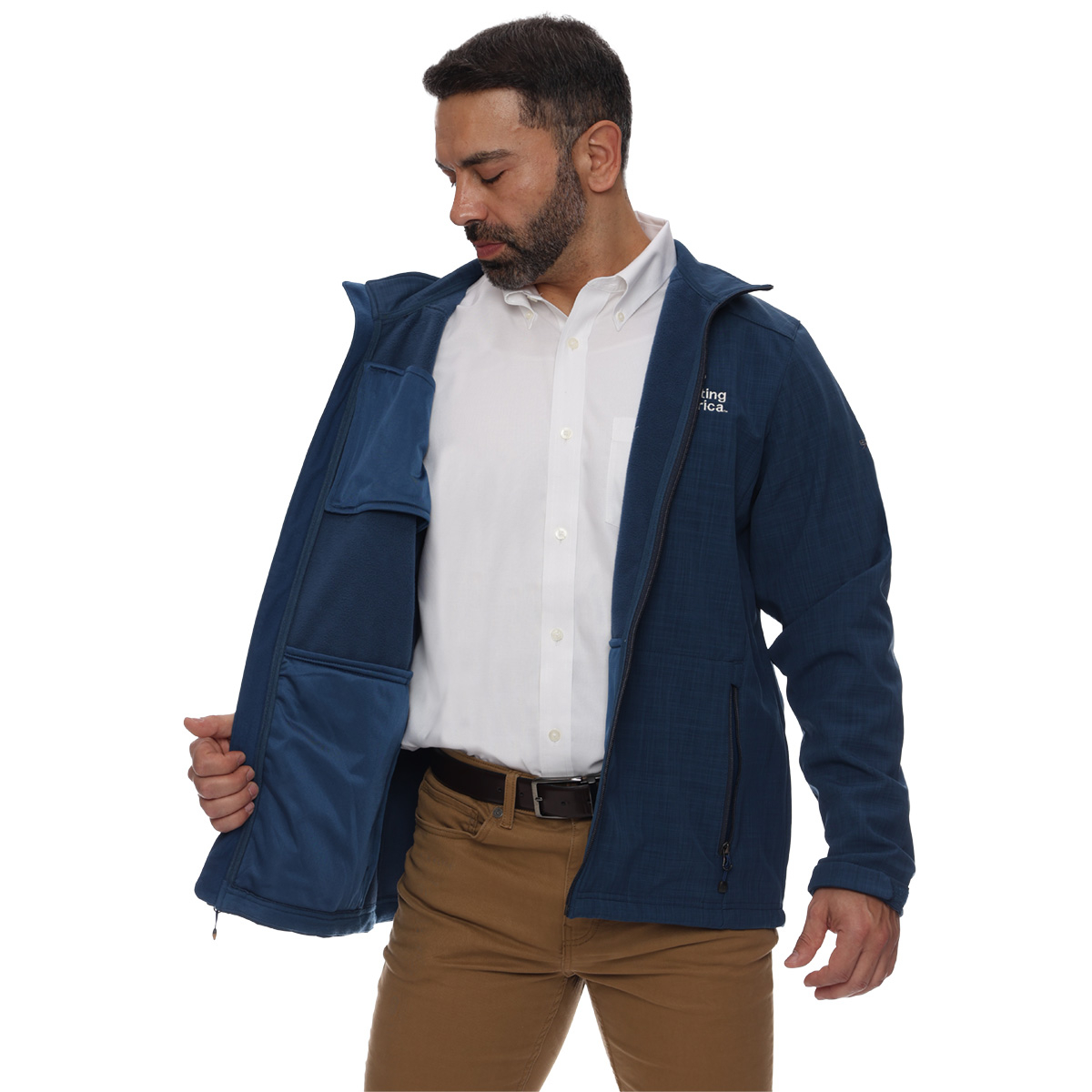 Scouting America Eddie Bauer Crosshatch Soft ShellJacket, Mens S-4XL 4 Scouting America Eddie Bauer Crosshatch Soft ShellJacket, Mens S-4XL