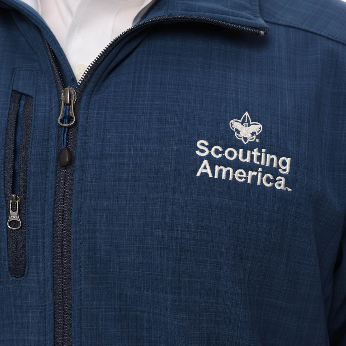 Scouting America Eddie Bauer Crosshatch Soft ShellJacket, Mens S-4XL 7 Scouting America Eddie Bauer Crosshatch Soft ShellJacket, Mens S-4XL