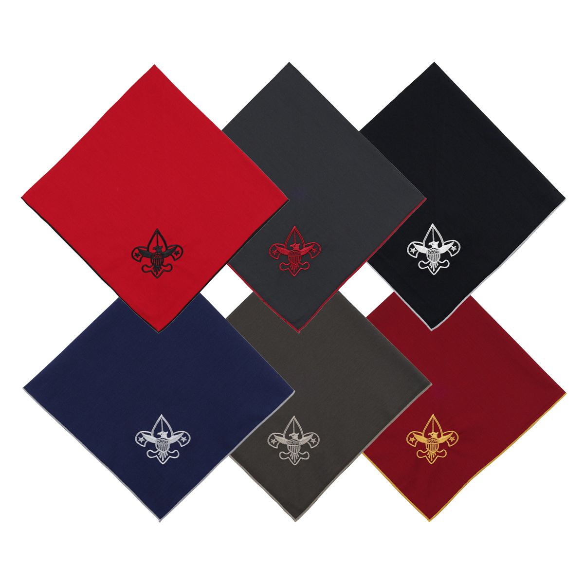 Scouting America Universal Emblem Embroidered Neckerchief