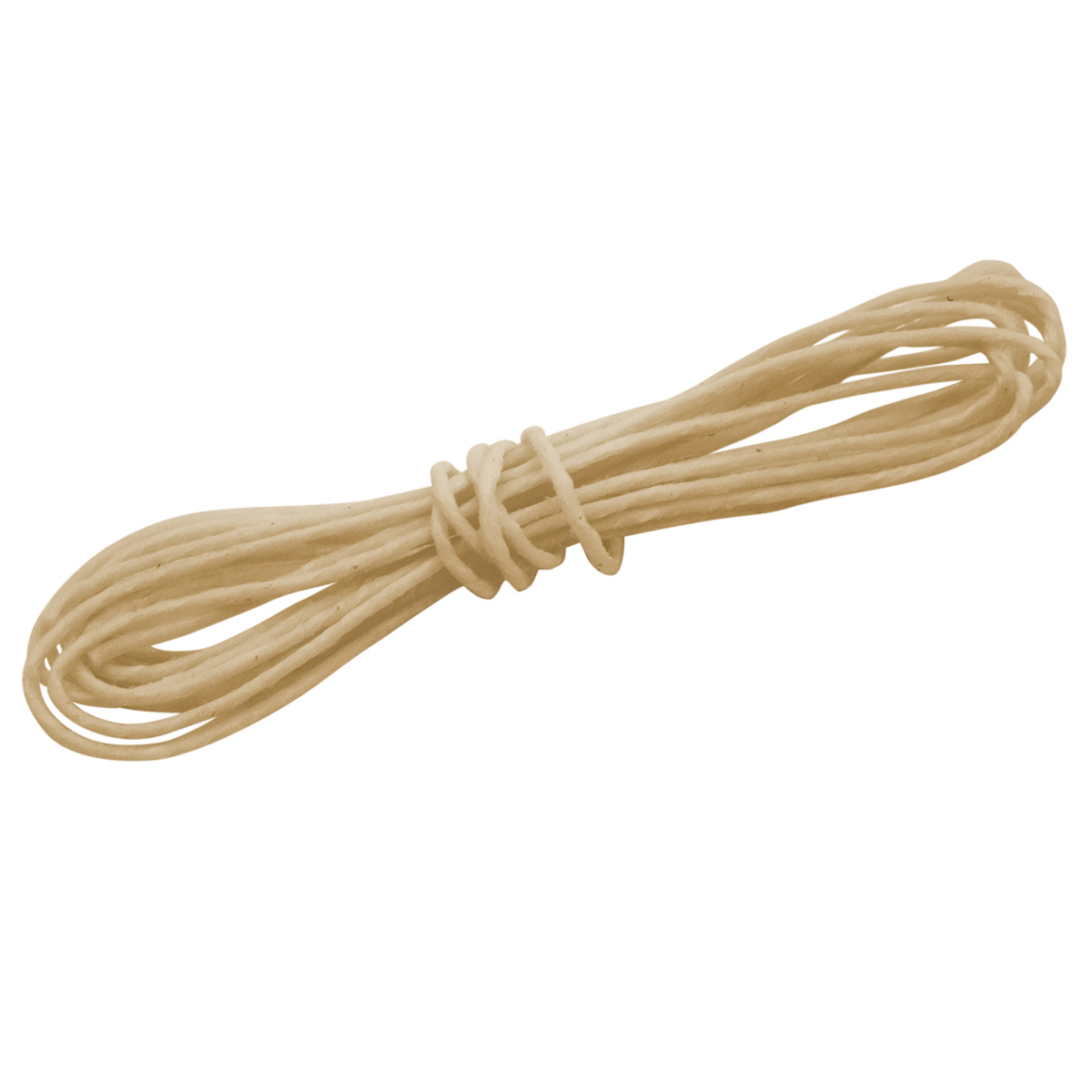 Craft Waxed Thread ? 100 yd, Tan